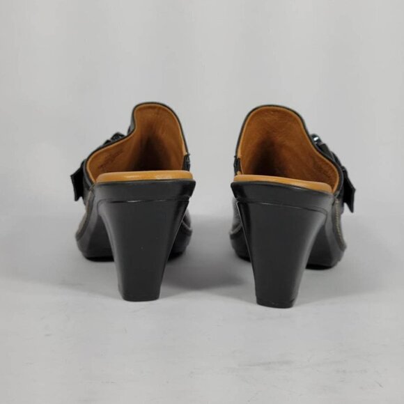 Sofft Black Leather Mules # 224 Size 8.5 M - Picture 6 of 9
